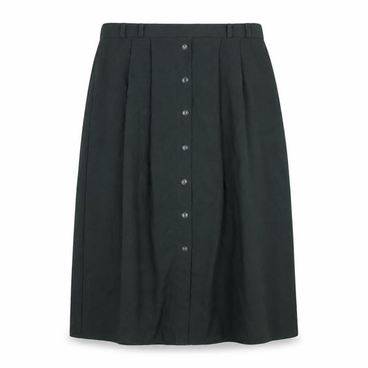 Isabelle Womens Green Polyester A-Line Skirt Size 16