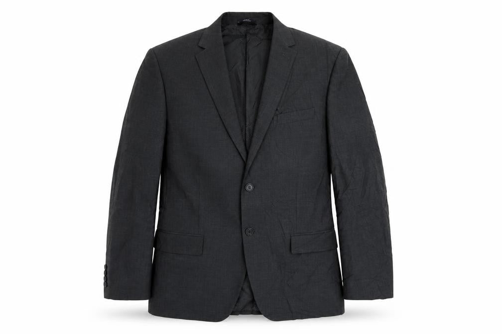 Marks & Spencer Mens Grey Wool Jacket Suit Jacket Size 42 Regular