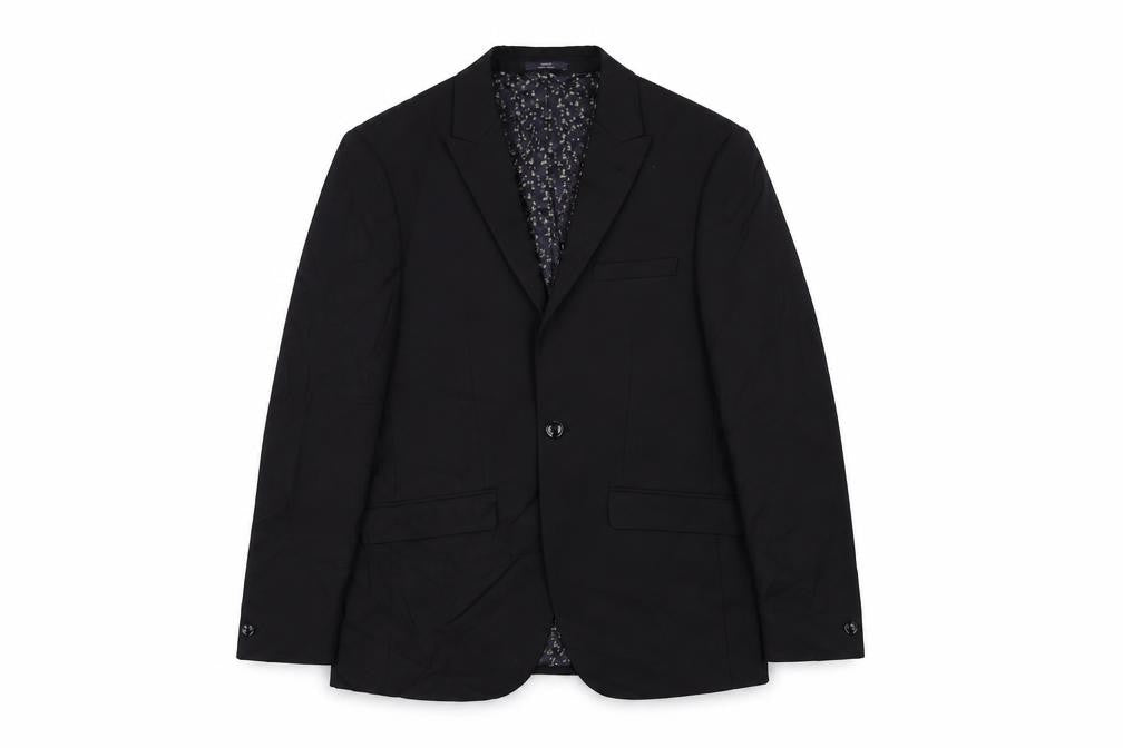 Marks & Spencer Mens Purple Polyester Jacket Suit Jacket Size 34 Regular