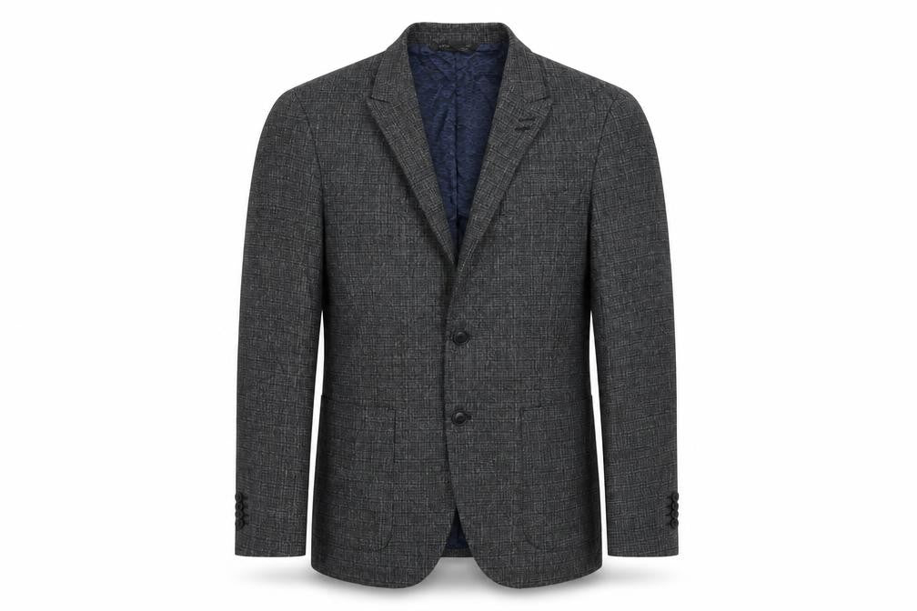 Marks & Spencer Mens Grey Viscose Jacket Suit Jacket Size 40 Regular