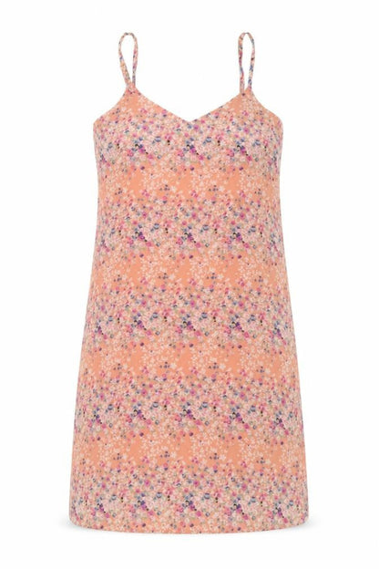 Boohoo Womens Pink Floral Polyester A-Line Size 10 V-Neck Pullover