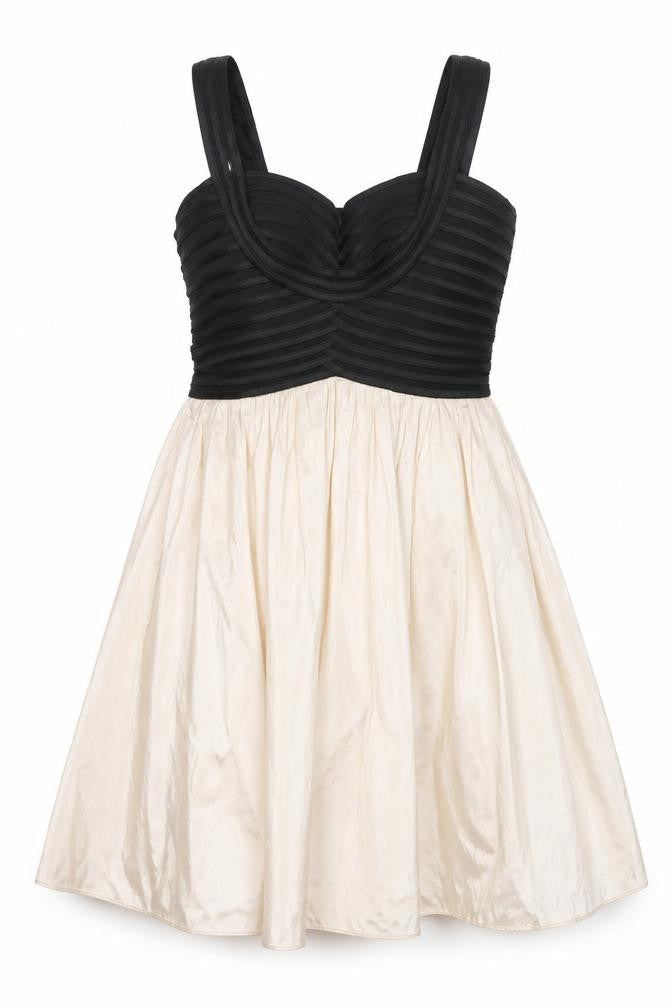 JS Boutique Womens Ivory Polyester Shift Size 12 Sweetheart Zip