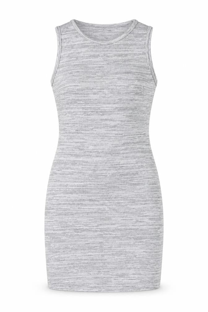 Select Womens Grey Polyester Bodycon Size 10 Crew Neck Pullover