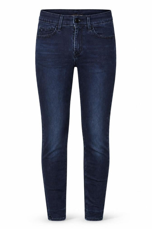 Levi's Womens Black Cotton Blend Skinny Jeans Size 26 in L32 in Regular Zip - 710 Levi's