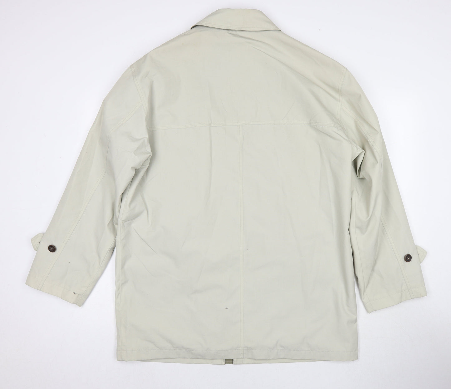 Dannimac Mens Beige Bomber Jacket Jacket Size M Zip
