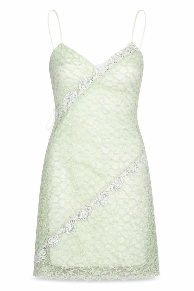 Topshop Womens Green Polyester Bodycon Size 10 V-Neck Zip