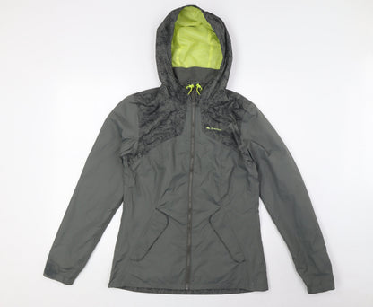 Quechua Womens Green Jacket Size XS Zip