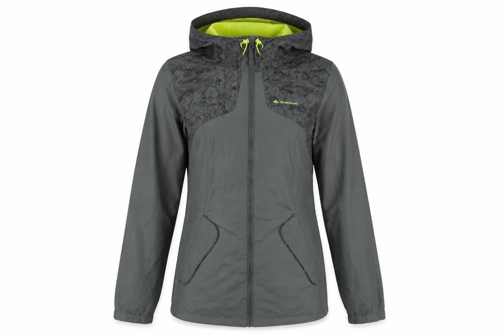 Quechua Womens Green Jacket Size XS Zip