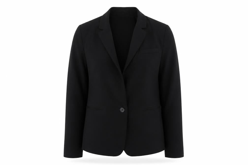 Marks & Spencer Womens Black Jacket Size 8 Button