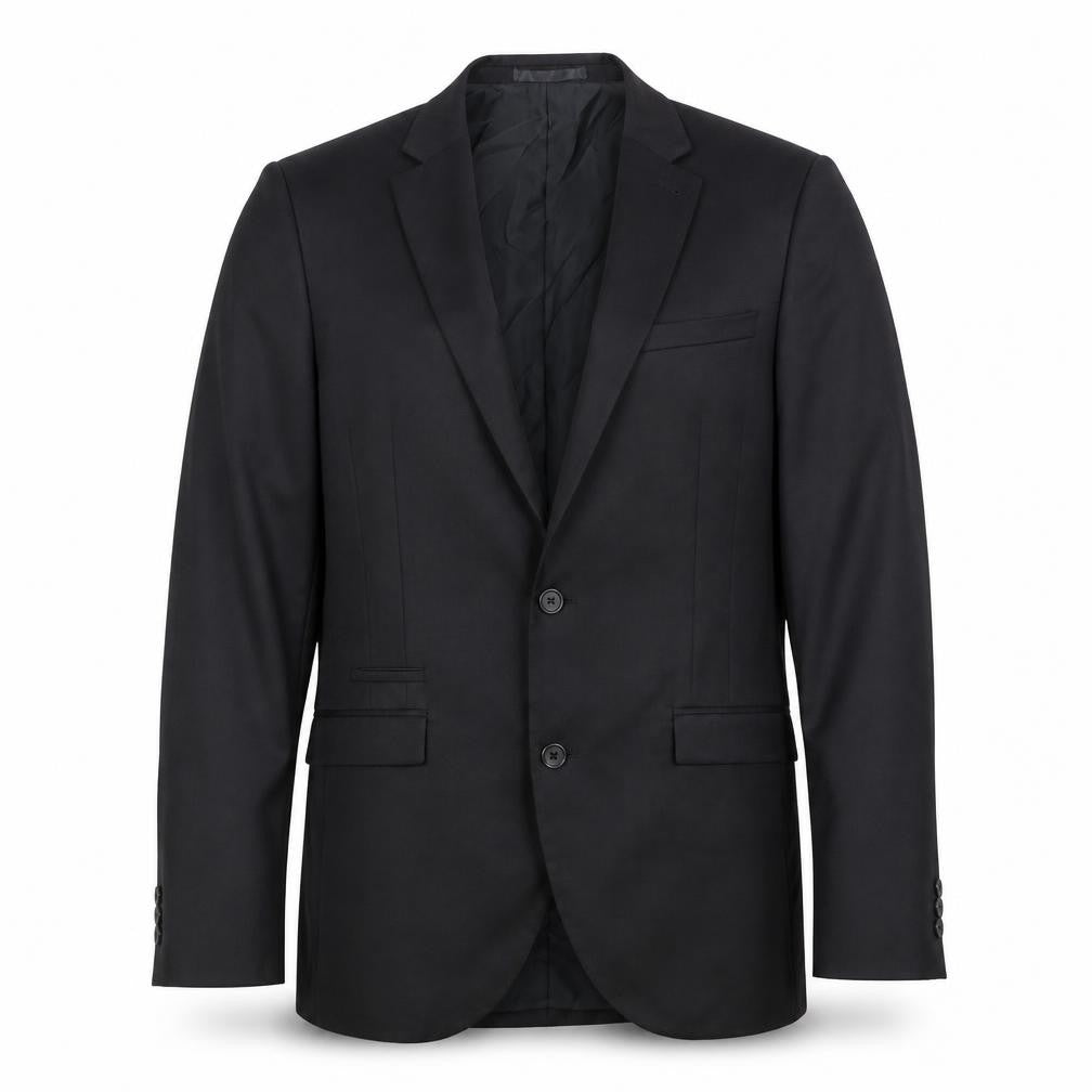 Read Mens Black Wool Jacket Suit Jacket Size 38 Regular