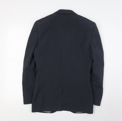 Next Mens Grey Wool Jacket Suit Jacket Size 34 Regular
