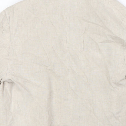 Stradivarius Womens Beige Jacket Size S - No Closure