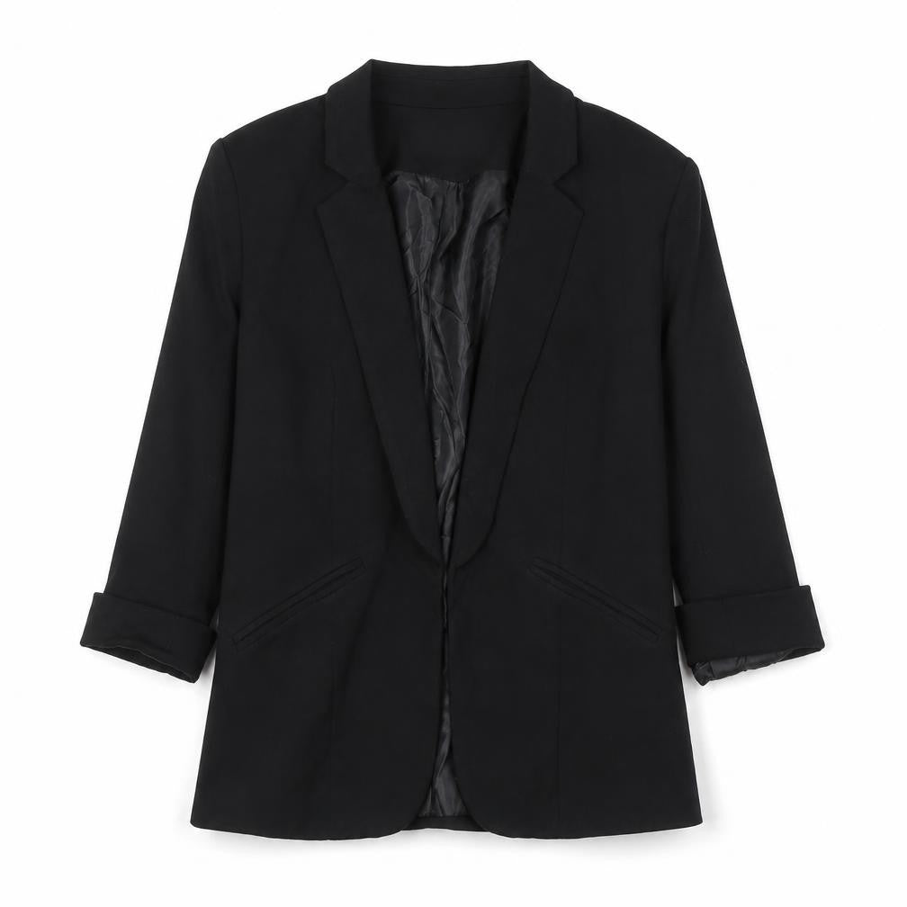 Quiz Womens Black Jacket Size 8 - No Clouser