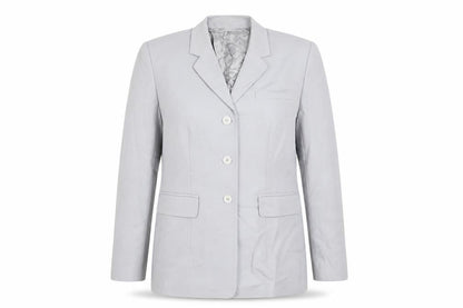 St Michael Womens Blue Jacket Blazer Size 14 Button - Vintage