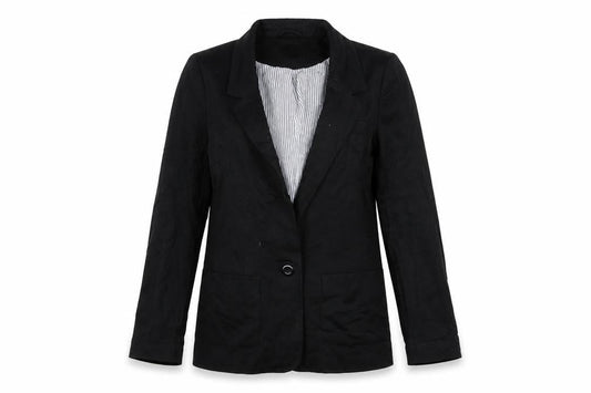 Oasis Womens Black Jacket Blazer Size XS Button
