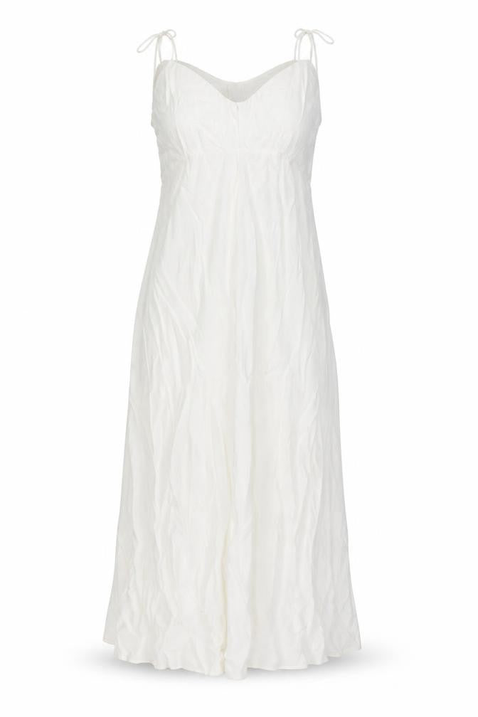 Zara Womens White Viscose A-Line Size M Off the Shoulder Zip