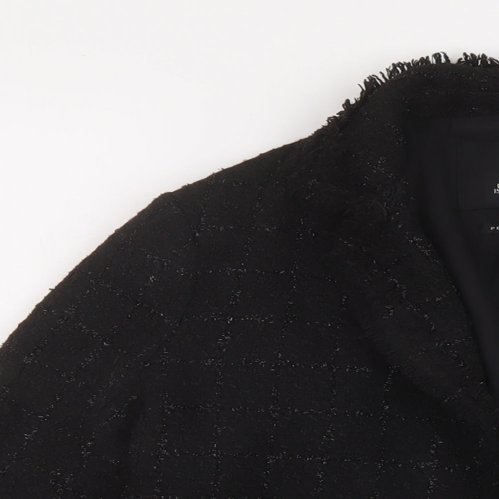 River Island Womens Black Jacket Size 10