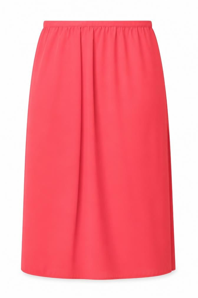 Topshop Womens Pink Polyester A-Line Skirt Size 16 Zip