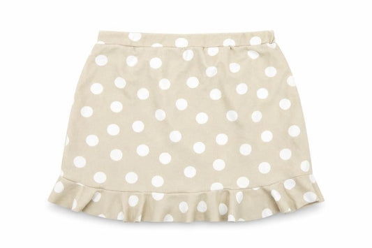Boohoo Womens Beige Polka Dot Polyester Mini Skirt Size 24