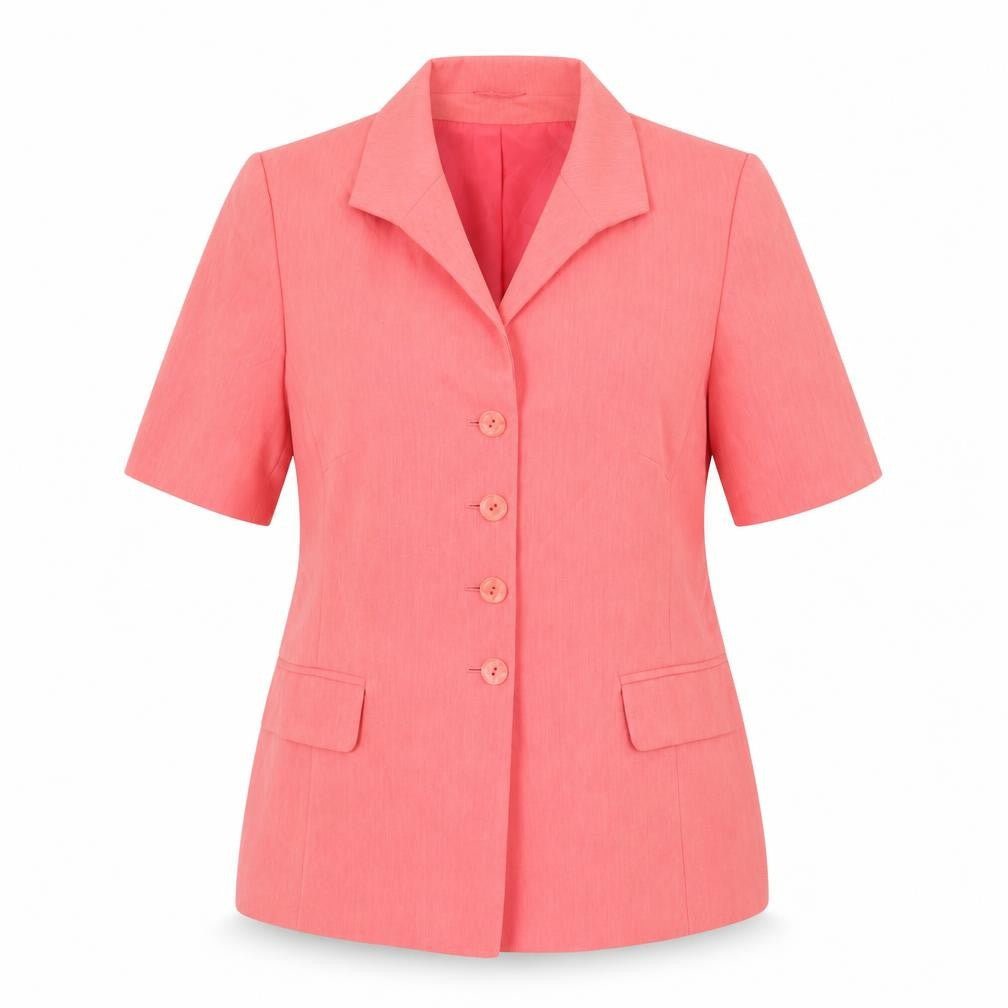 Berkertex Womens Pink Jacket Size 16 Button
