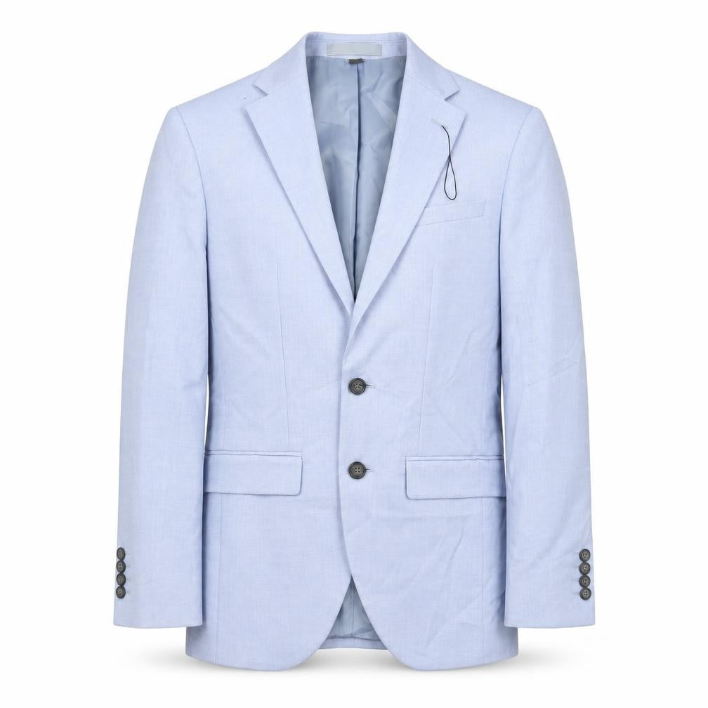 Marks & Spencer Mens Blue Polyester Jacket Suit Jacket Size 34 Regular