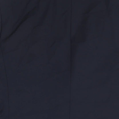 Brand and care label for Autograph men’s blue wool jacket suit jacket, size 40, regular