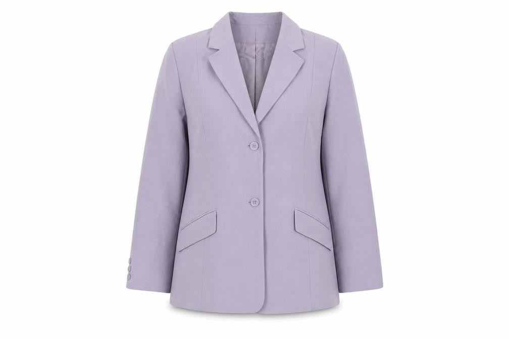 Debenhams Womens Purple Jacket Size 16 Button
