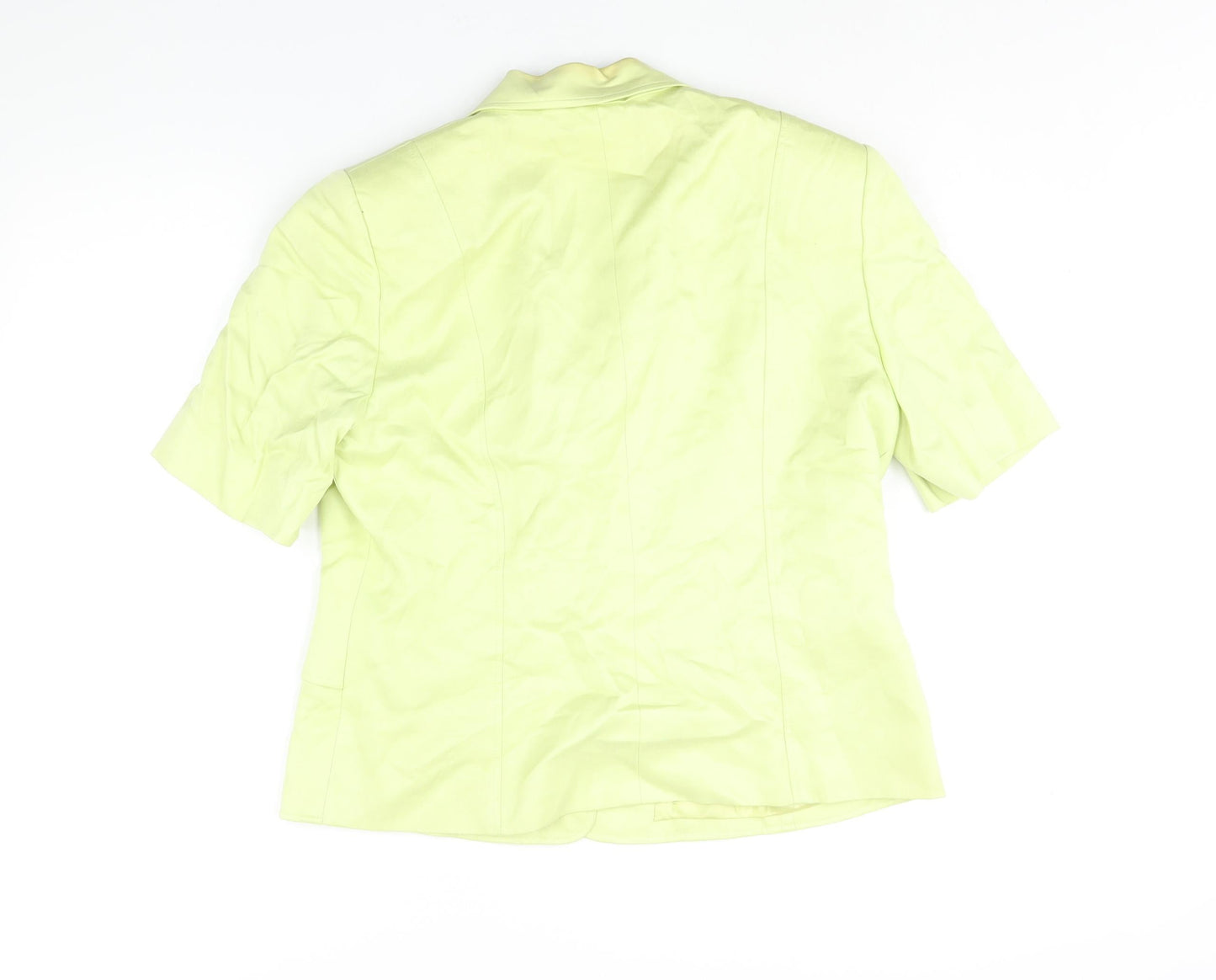 CC Womens Green Jacket Size 16 Button