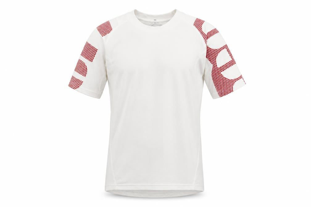 Reebok Mens White Nylon Basic T-Shirt Size M Crew Neck Pullover