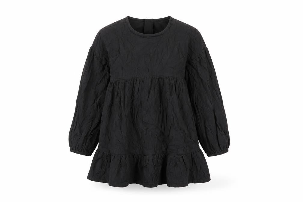 Marks & Spencer Girls Grey Cotton A-Line Size 8-9 Years Collared Zip