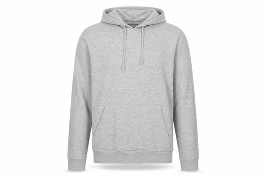Brave Soul Mens Grey Cotton Pullover Hoodie Size L