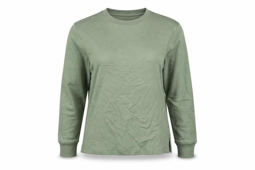 Marks & Spencer Womens Green Polyester Pullover Sweatshirt Size M Pullover
