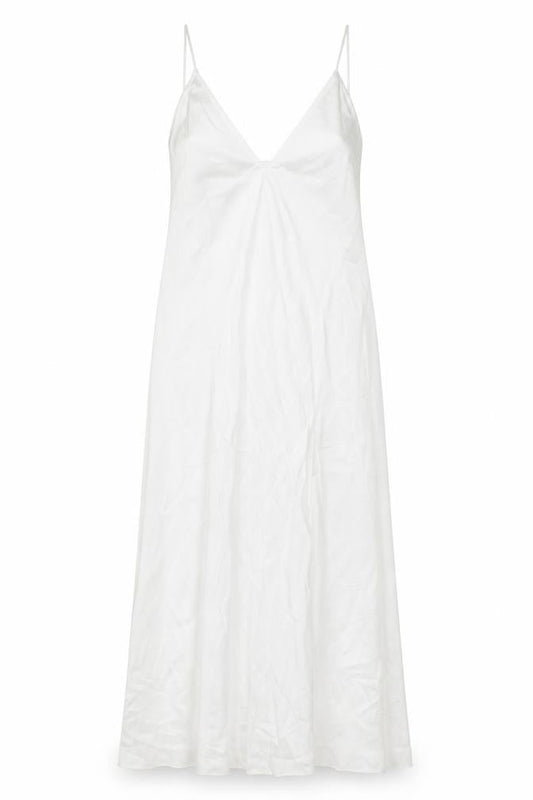 ASOS Womens White Polyester Maxi Size 12 V-Neck Pullover - Side Slit(s)