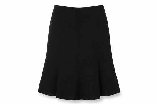 EWM Womens Black Polyester Maxi Skirt Size 16