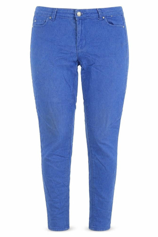 Denim Co Womens Blue Cotton Jegging Jeans Size 10 L32 in Regular Zip