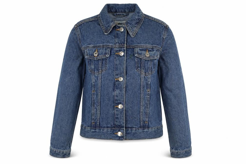 Primark Womens Blue Jacket Size 6 Button
