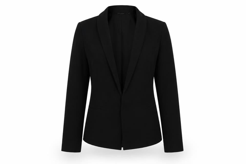 New Look Womens Black Jacket Blazer Size 10 - Open