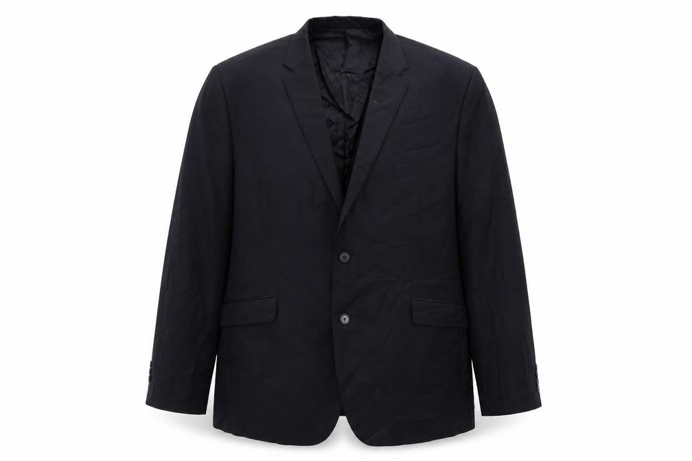 Brook Taverner Mens Blue Wool Jacket Suit Jacket Size 50 Regular