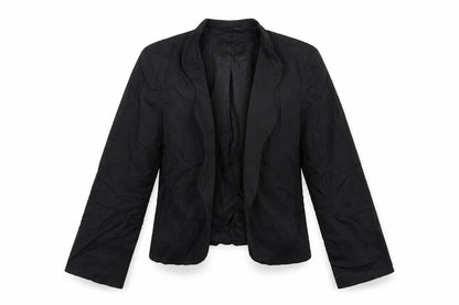 Bonprix Womens Black Jacket Blazer Size 16 - Open