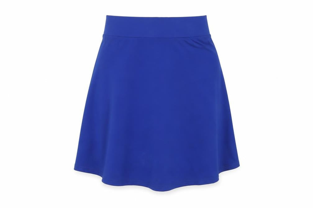 H&M Womens Blue Polyester A-Line Skirt Size S
