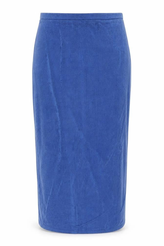Verge Girl Womens Blue Polyester Straight & Pencil Skirt Size 12