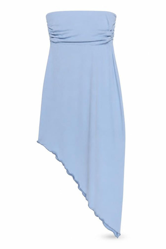 Urban Outfitters Womens Blue Polyester Bodycon Size XS Square Neck Pullover