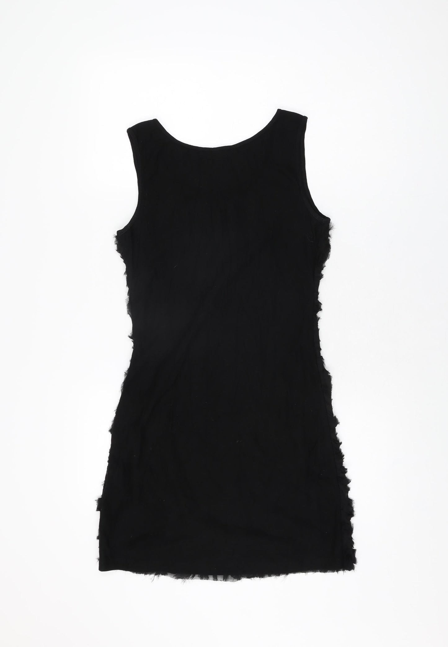 Steilmann Womens Black Polyester Bodycon Size S Round Neck Pullover