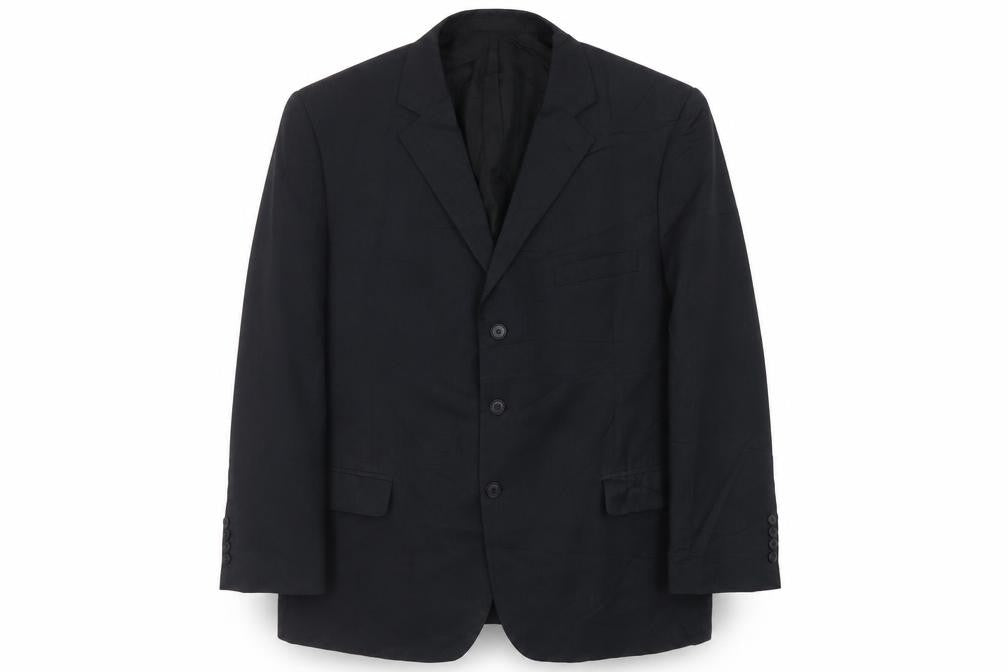 Marks & Spencer Mens Blue Polyester Jacket Suit Jacket Size XL Regular