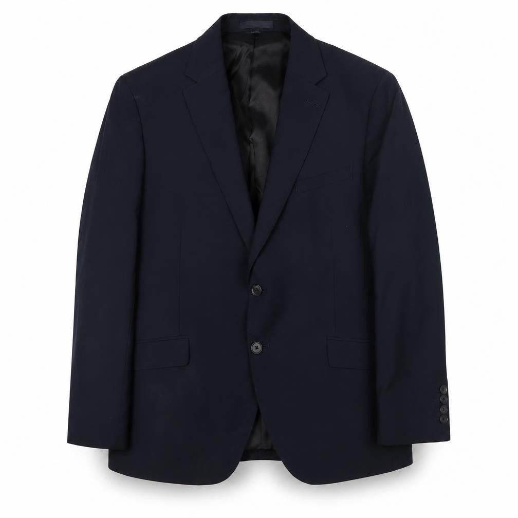 Autograph Mens Blue Wool Jacket Suit Jacket Size 44 Regular
