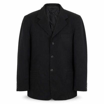 Woods & Gray Mens Black Jacket Blazer Size 40 Button