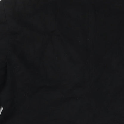 Woods & Gray Mens Black Jacket Blazer Size 40 Button