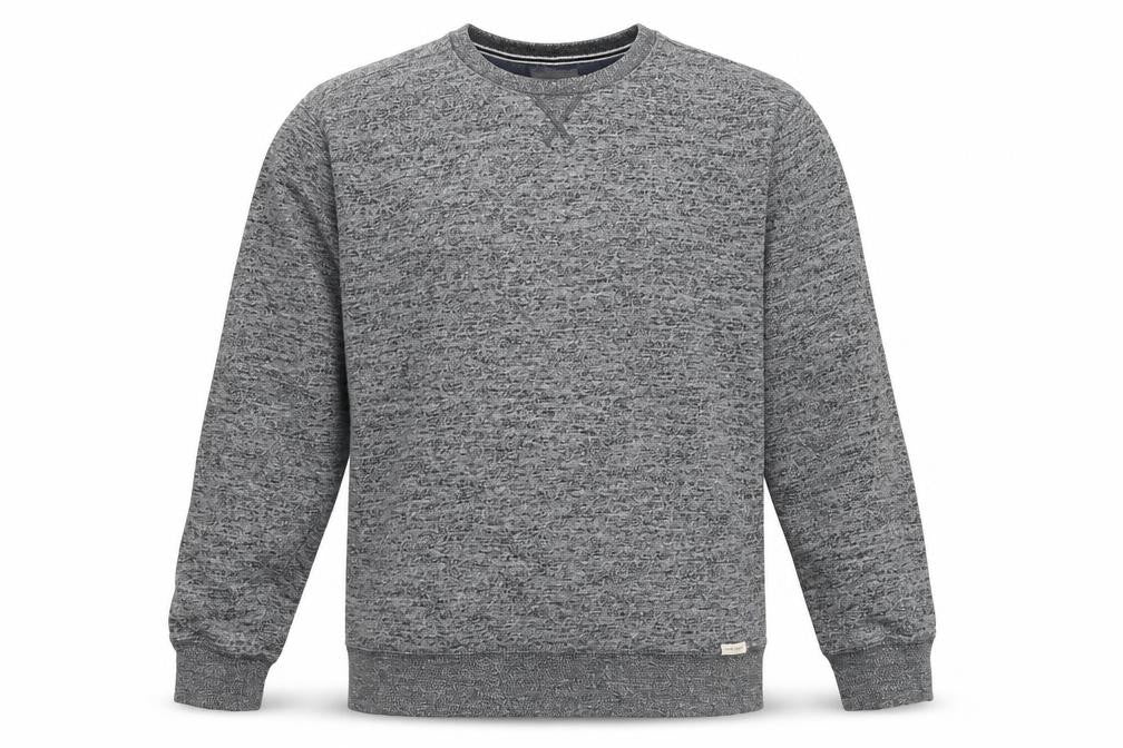 Weatherproof Mens Grey Cotton Pullover Sweatshirt Size XL