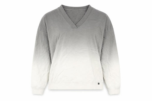 Marks and Spencer Womens Grey Cotton Pullover Sweatshirt Size XS Pullover - Ombre