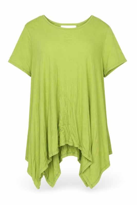 Antthony Womens Green Viscose Shift Size XL Round Neck Pullover